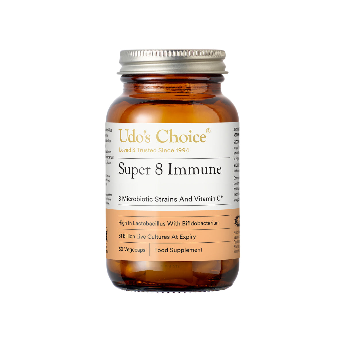 Udo's Choice Super 8 Immune Microbiotics 60 caps | Planet Organic