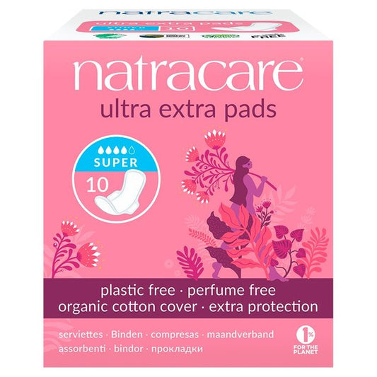 Ncare Ultra Extra Pads Super Wing 10