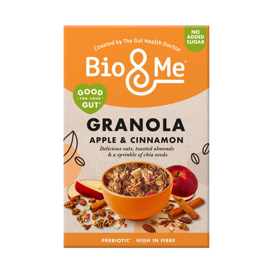 Bio&Me Apple + Cinnamon Gut Friendly Prebiotic Granola 360g