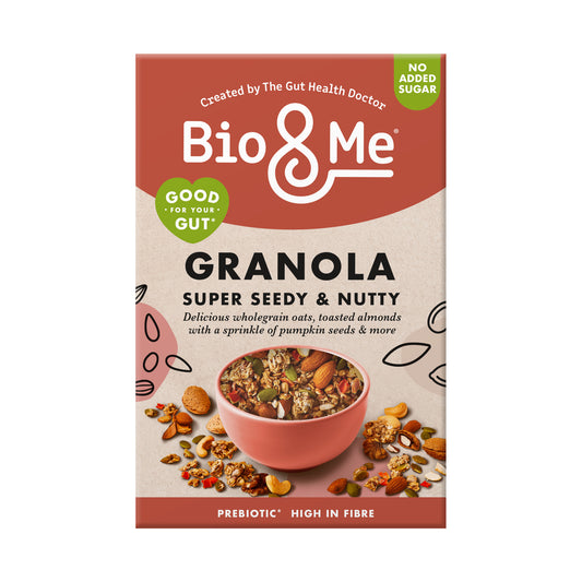 Bio&Me Super Seedy & Nutty Gut Friendly Prebiotic Granola 360g
