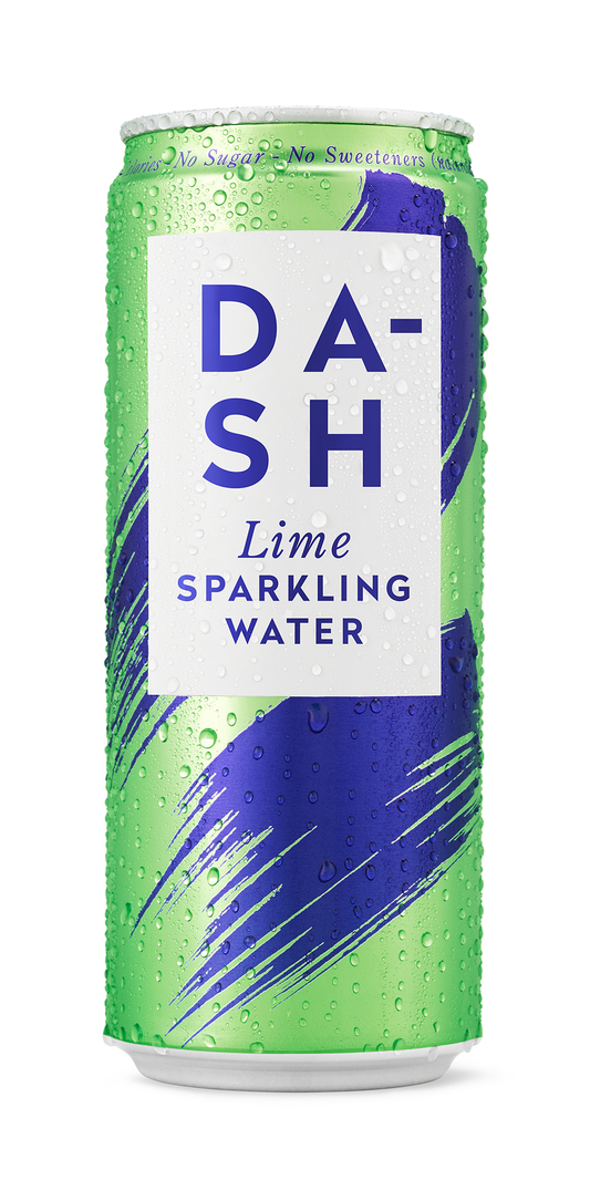 DASH Water Sparkling Limes 330ml