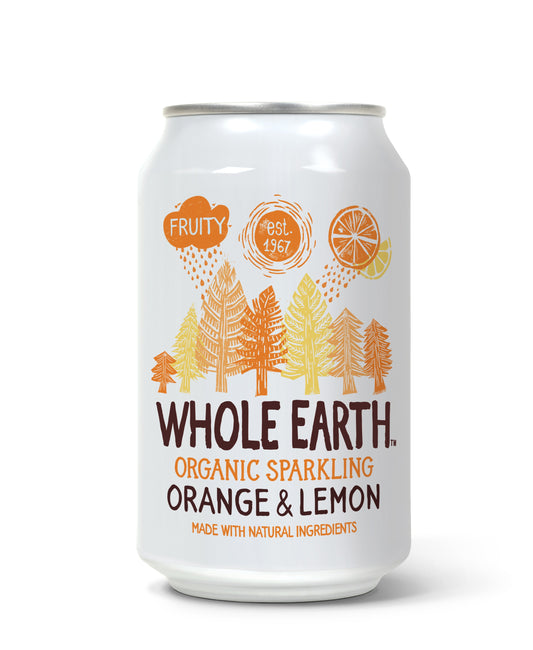 Whole Earth Orange & Lemon 330ml