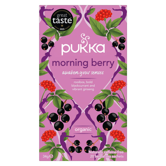 Pukka Herbs Morning Berry Organic 20 Tea bags