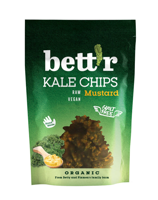 Bett’r Kale Chips Mustard 30g