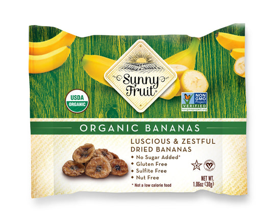 Sunny Fruit Organic Dried Banana 30g