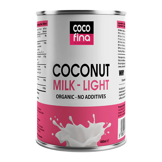 Cocofina Organic Coconut Milk Light 400ml