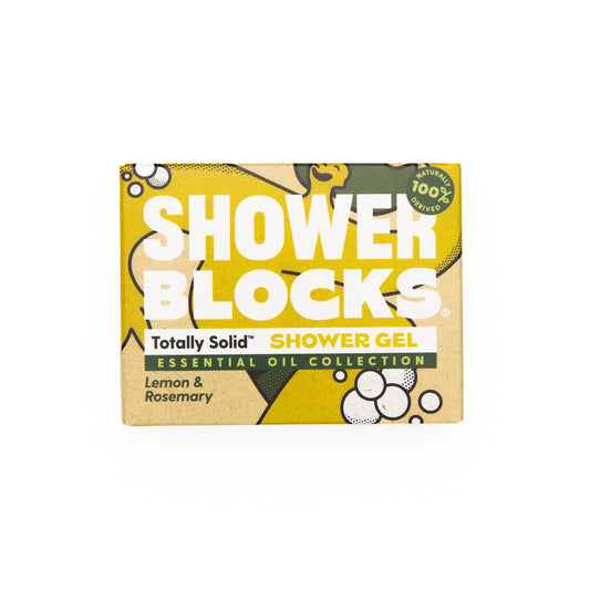 Shower Blocks Solid Shower Gel - Lemon & Rosemary 100g