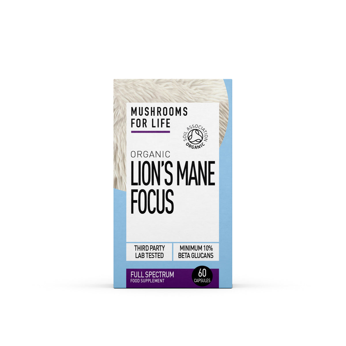 Stamiron Lions Mane Supplement Turkey Tail Mushroom Capsules With Cordyceps Extract - View #5