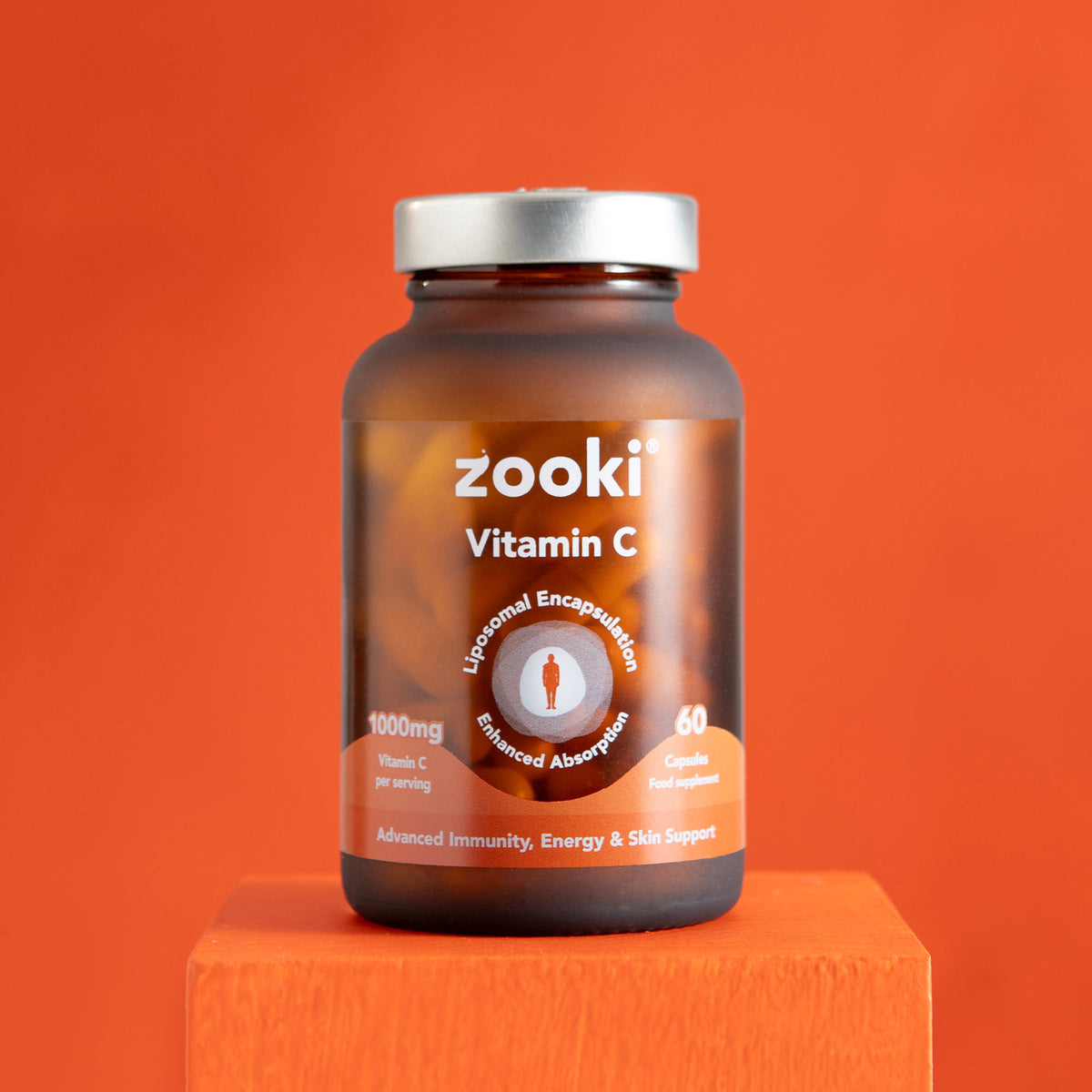 Zooki Liposomal Vitamin C 60 Capsules Organic
