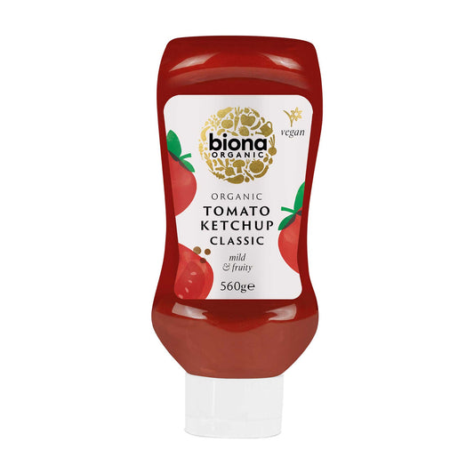 Biona Tomato Ketchup Squeezy 560g
