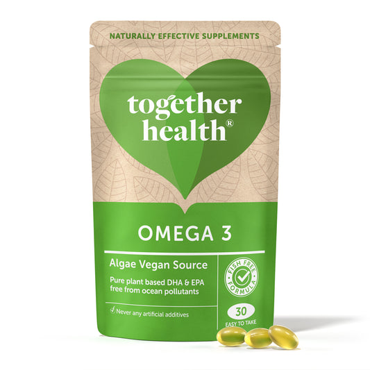 Together Omega 3 DHA capsules from Algae Oil 30 tabs