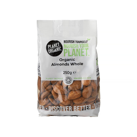 Planet Organic Almonds Whole 250g