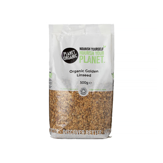 Planet Organic Golden Linseed 500g