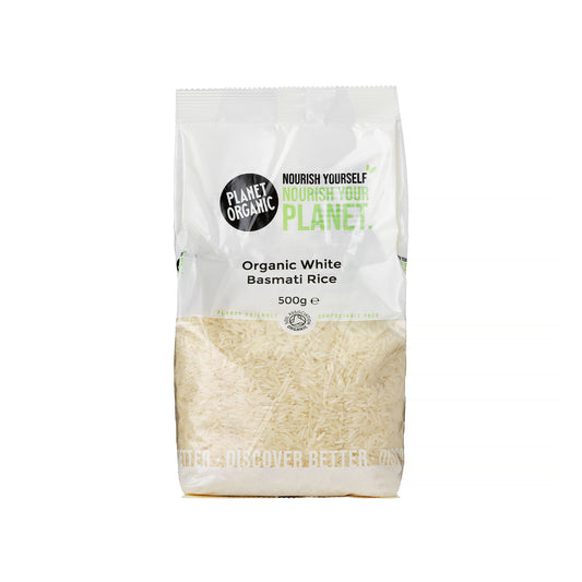 Planet Organic Basmati White Rice 500g