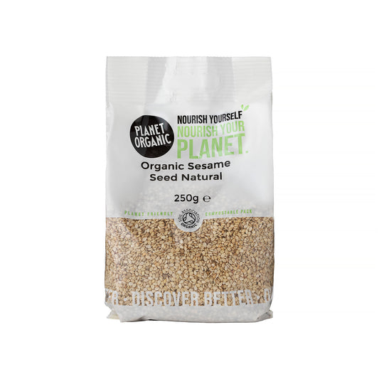Planet Organic Unhulled Sesame Seeds 250g