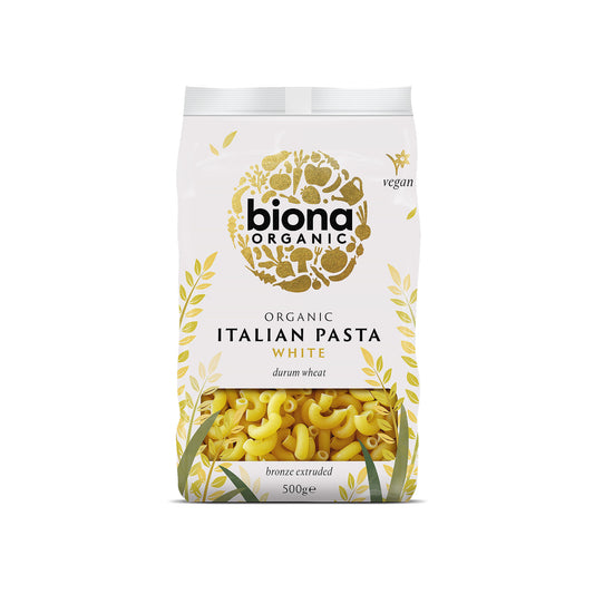 Biona White Maccaroni Pasta (Bronze Extruded) 500g