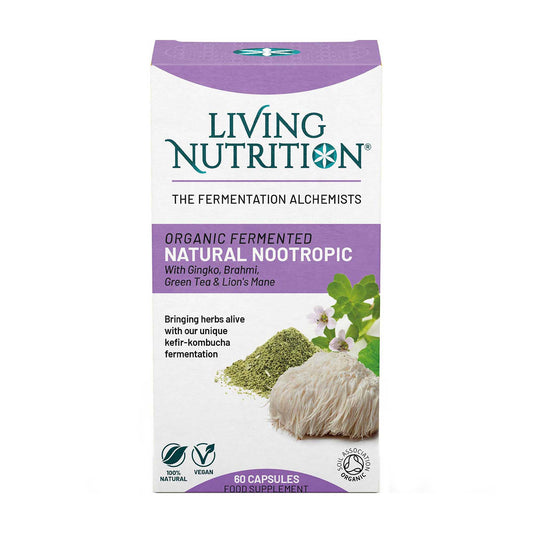 Living Nutrition Fermented Natural Nootropic 60 Caps