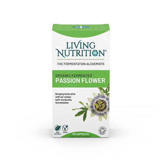 Living Nutrition Fermented Passion Flower 60 Caps