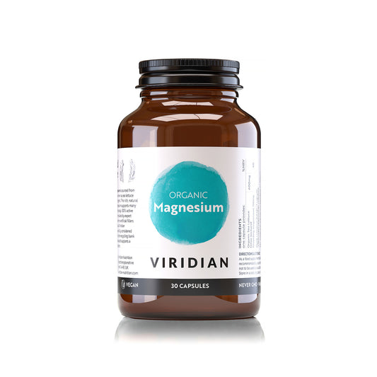 Viridian Organic Magnesium 30 Caps