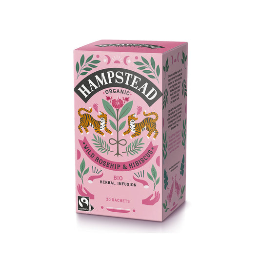 Hampstead Tea Rosehip & Hibiscus 20 bags