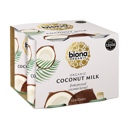 Biona Coconut Milk 4 pack 4x400ml