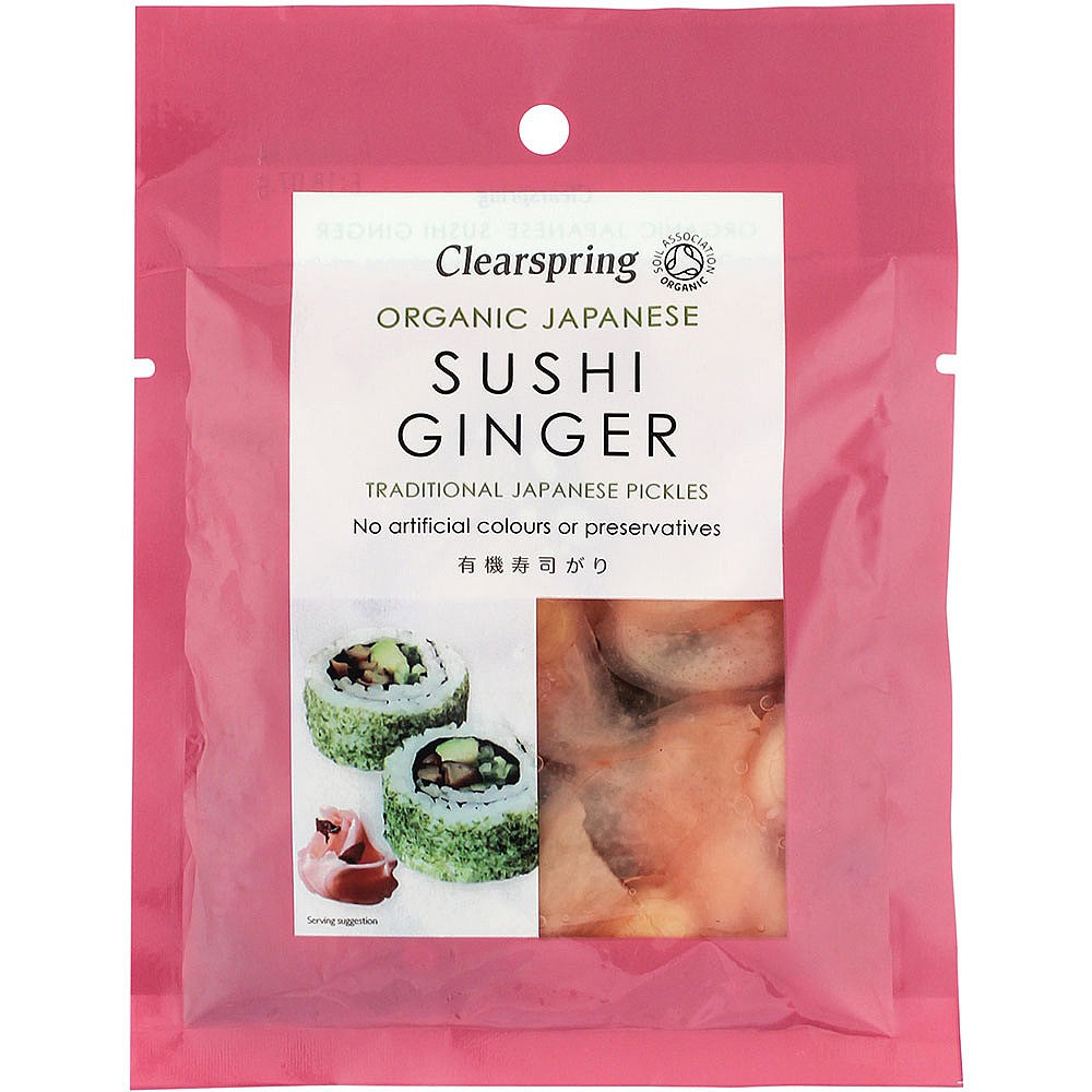 Clearspring Japanese Sushi Ginger 50g