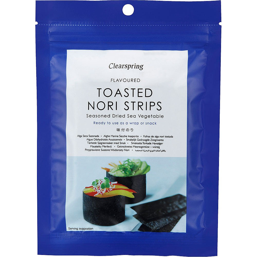 Clearspring Toasted Nori Strips 5 Strips