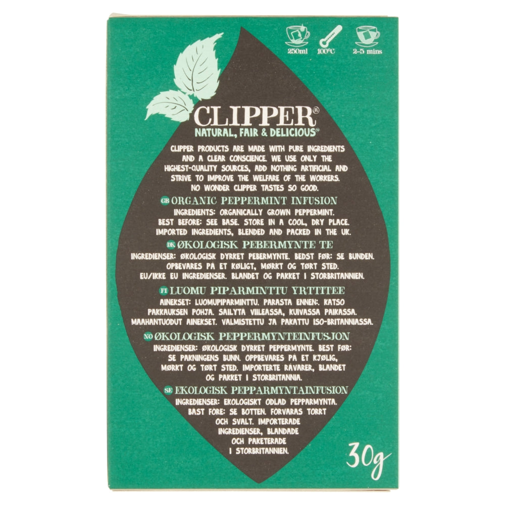 Clipper Peppermint Tea 20 Bags