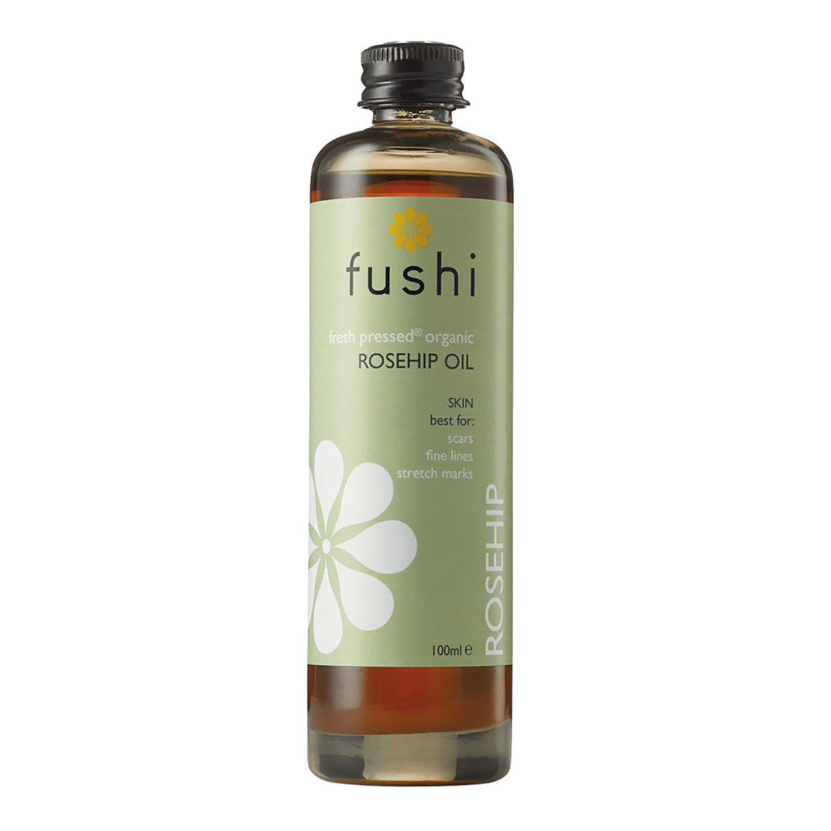 rose hip seed oil for scars Fushi Rosehip Seed Oil Virgin Cold Pressed 100ml