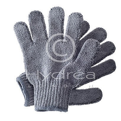 Hydrea Bamboo Carbonised Exfoliating Shower Gloves each