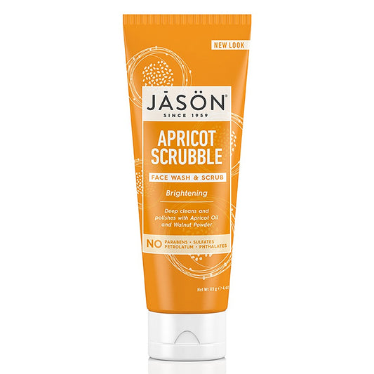 Jason Apricot Facial Wash & Scrub 128g