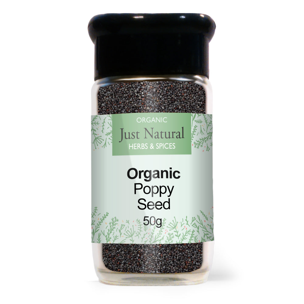 Just Natural Poppy Seed (jar) 50g
