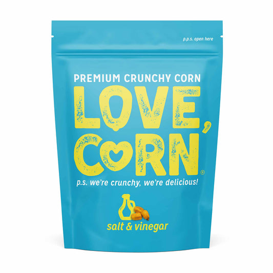 Love Corn Premium Crunchy Corn - Salt & Vinegar 115g