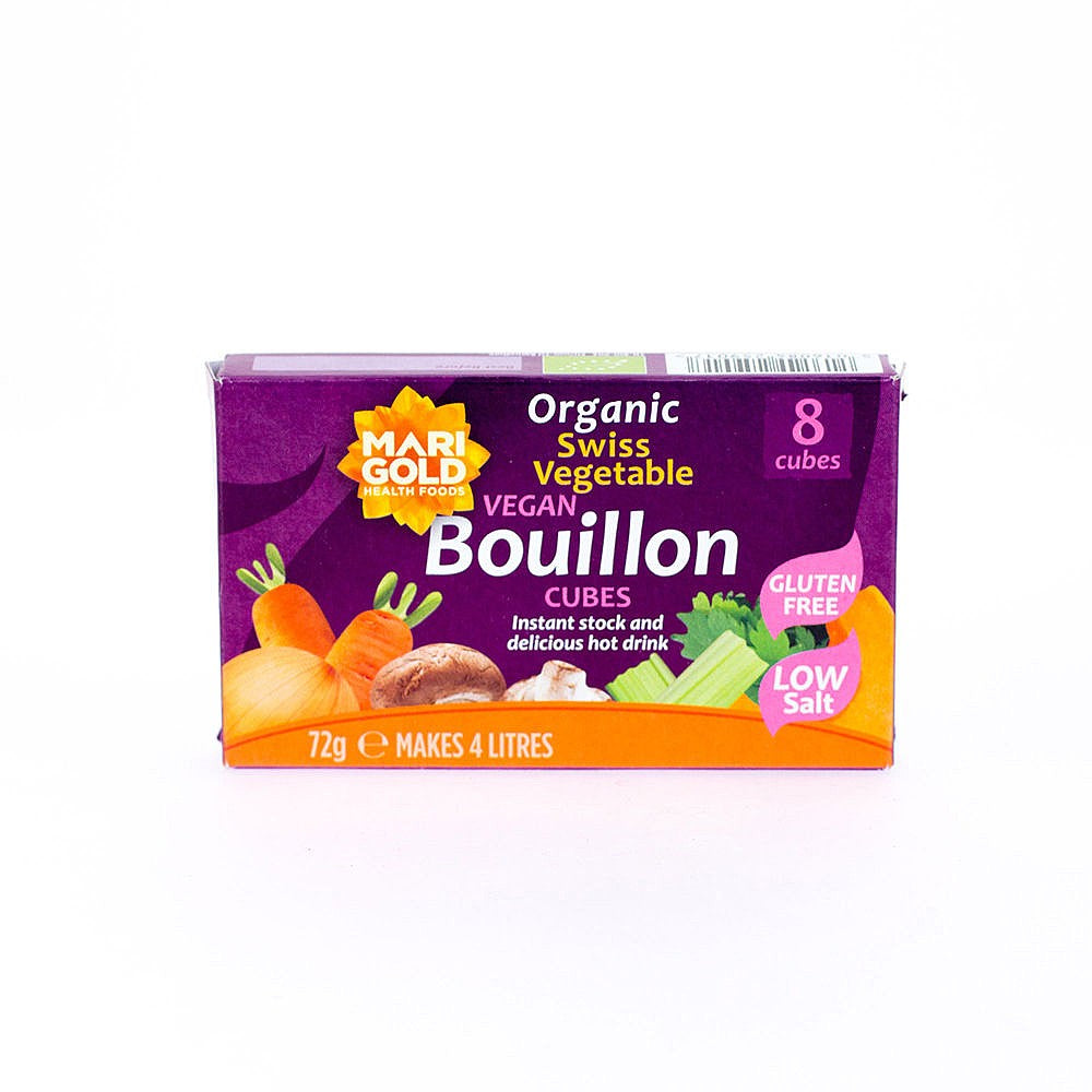 Marigold Organic Bouillon Low Salt 8 cubes