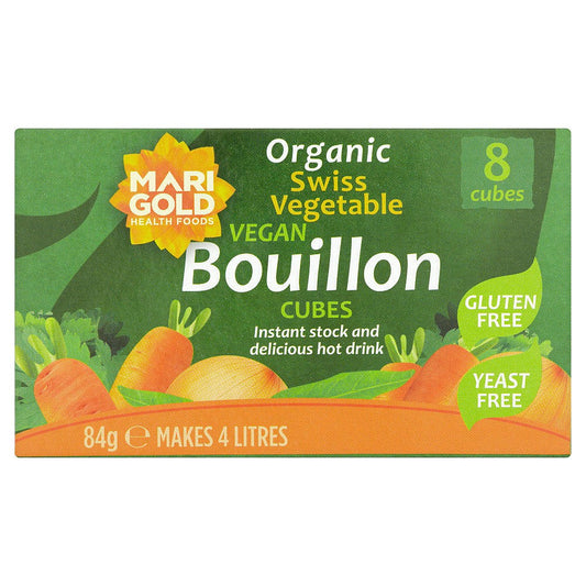 Marigold Organic Bouillon Yeast Free 8 cubes