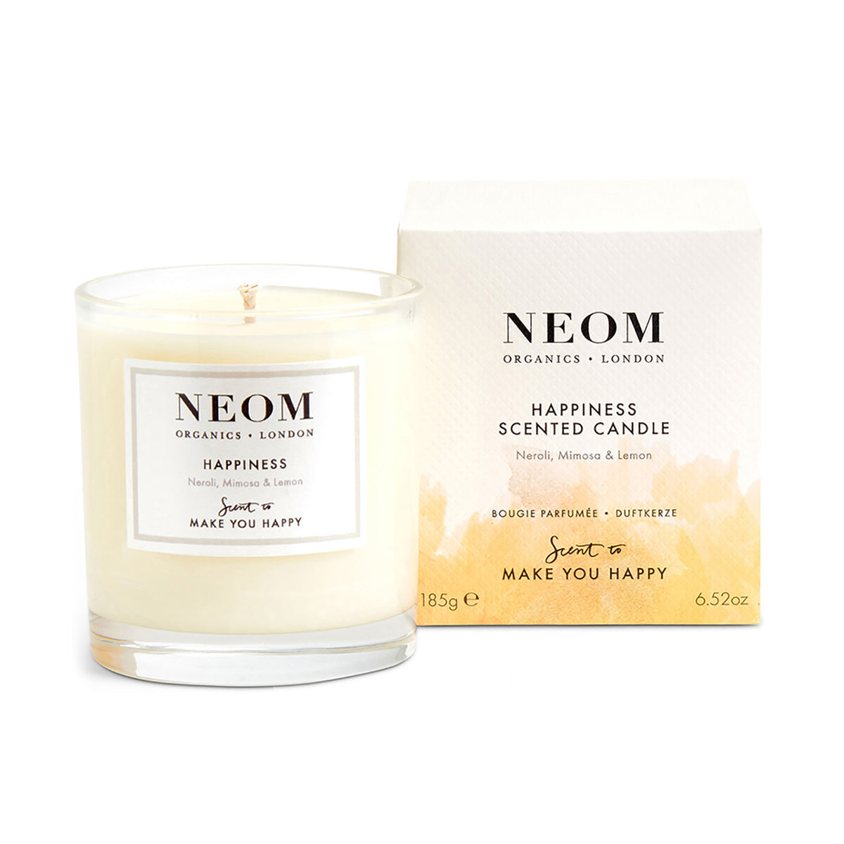 Neom Happiness 1 Wick Candle 185g Organic