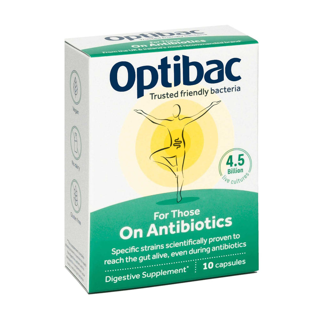 Optibac Probiotics For those on antibiotics 10 caps