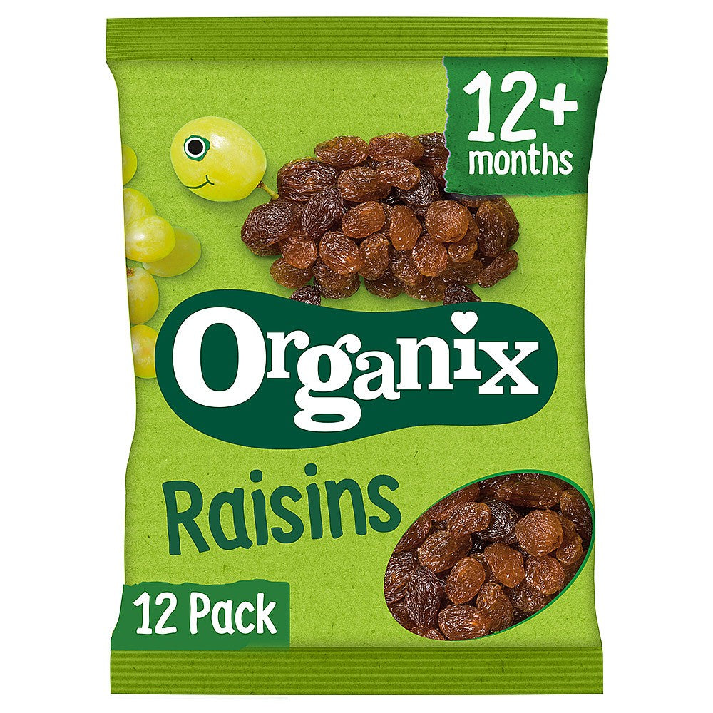Organix Raisins Multipack 12x14g