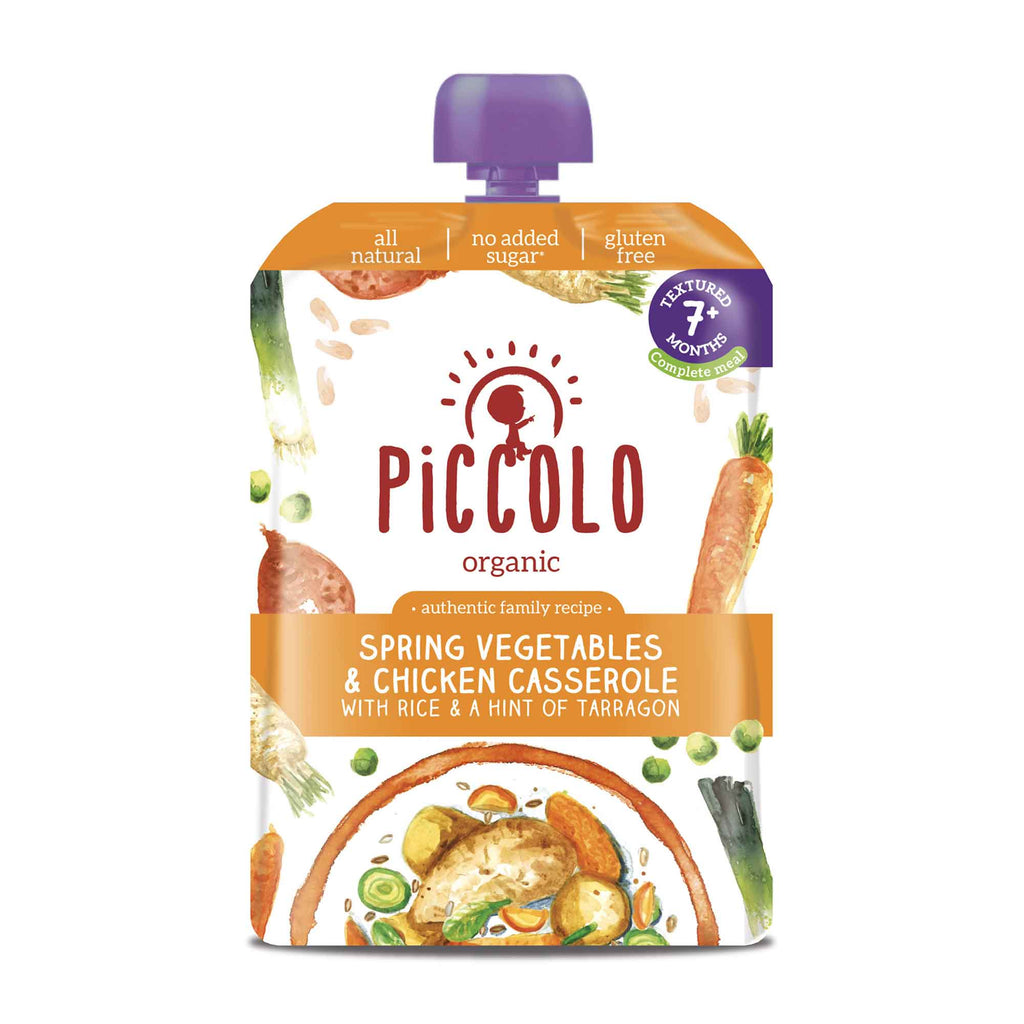 Piccolo Spring Vegetables &amp; Chicken (7+ Months) 130g