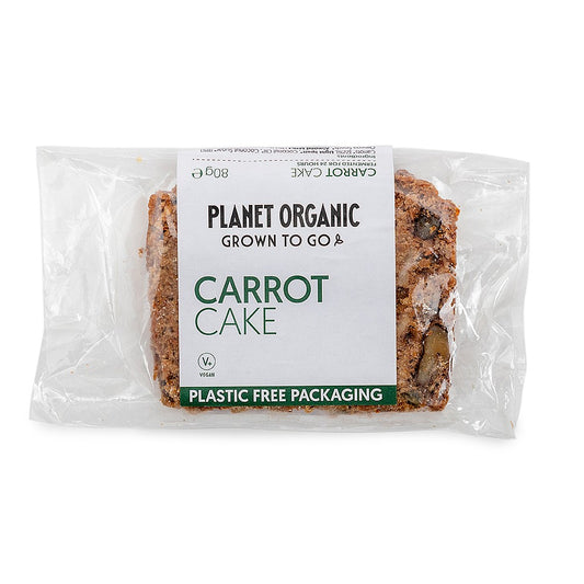 Planet Organic Grown To Go Carrot Cake 80g