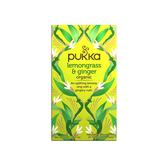 Pukka Lemongrass & Ginger Tea 20 Bags