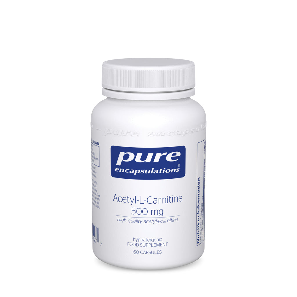 Pure Encapsulations Acetyl-L-Carnitine 500 mg 60 caps