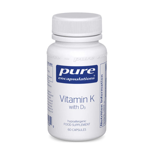 Pure Encapsulations Vitamin K with D3 60 caps