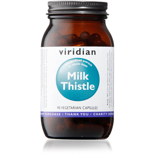 Viridian Milk Thistle Herb And Seed 90 tabs