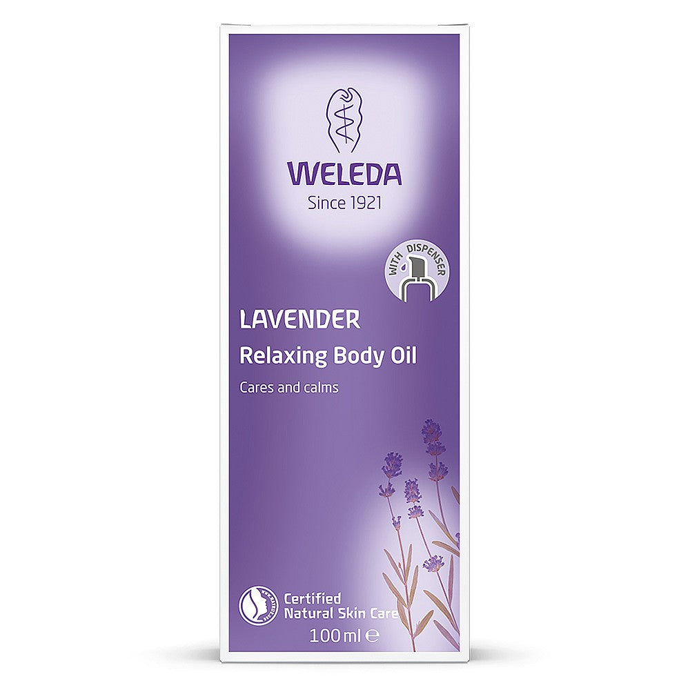 Weleda Lavender Body Oil 100ml Organic