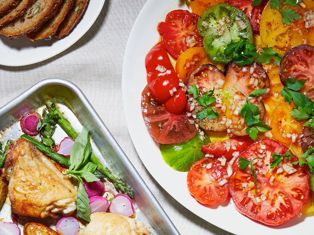 Recipe: The Easiest Heritage Tomato Salad