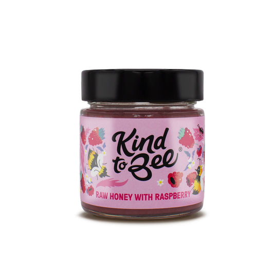 Kind to Bee Honey with Raspberry 250g