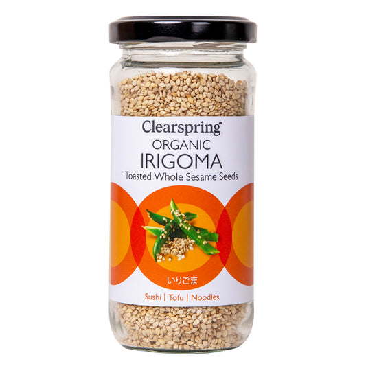 Clearspring Clearspring Organic Irigoma - Toasted Whole Sesame Seeds 100g