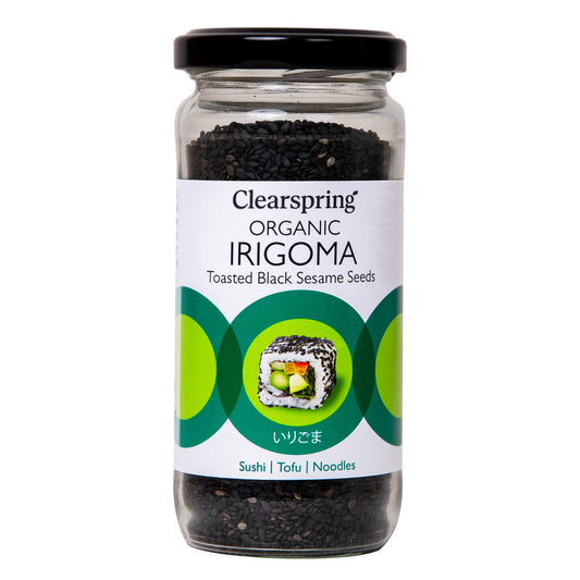 Clearspring Clearspring Organic Irigoma - Toasted Black Sesame Seeds 100g