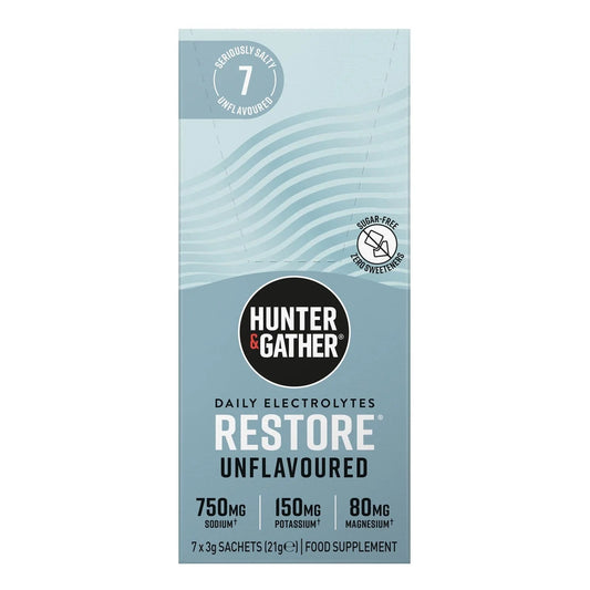 Hunter & Gather Restore Electrolytes Unflavoured 21g